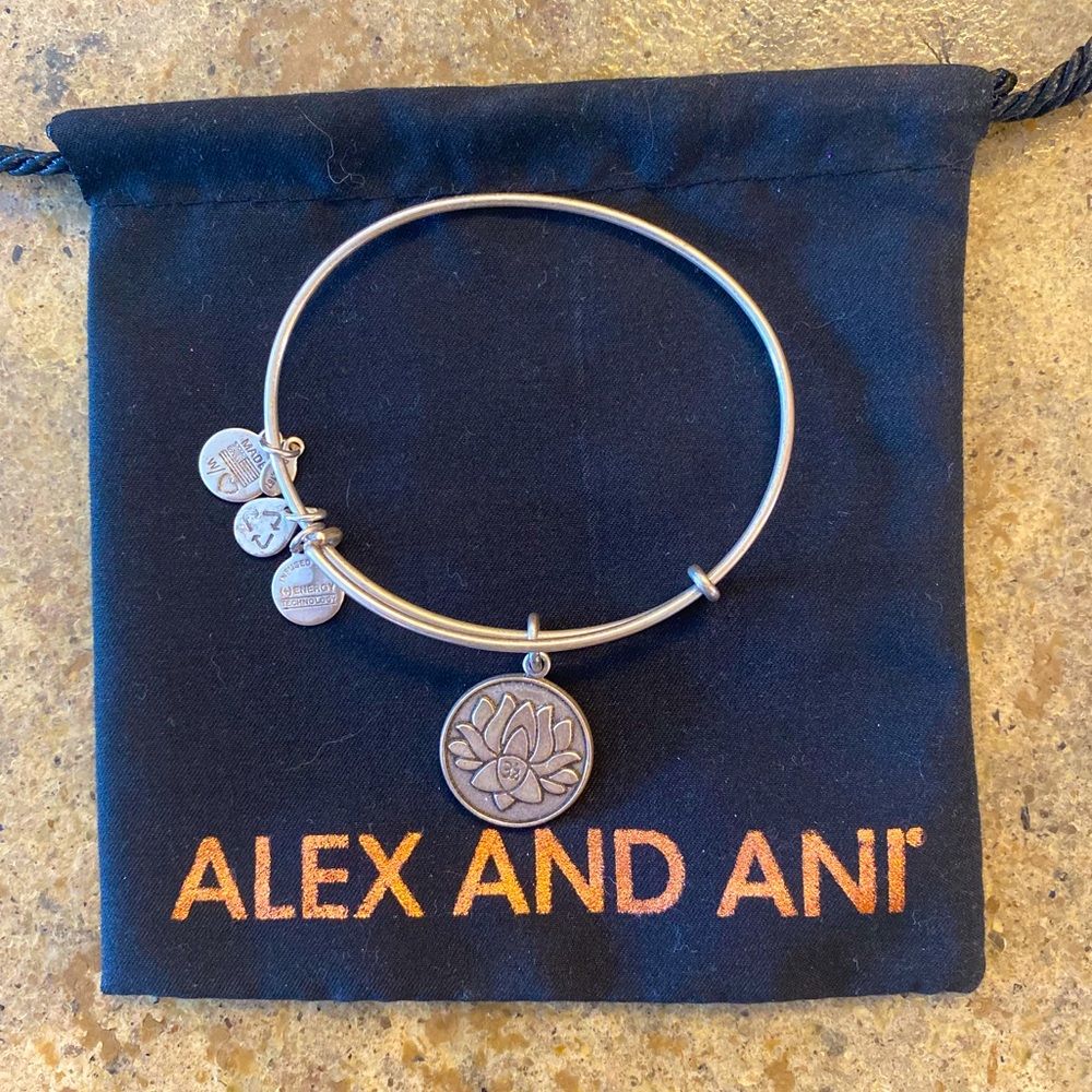 Alex & Ani Lotus Bracelet